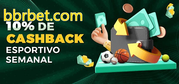 10% de bônus de cashback na bbrbet.com